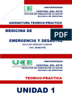 Medicina de Emergencia y Desastre - 1era Semana