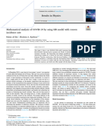 Mathematical Analysis of COVID-19 by Using SIR Model With Convex Incidence Rate