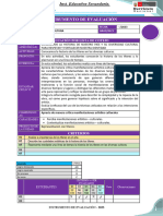 Instrumento de Evaluación: Arte Ycultura