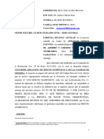 Solicitud de Apelacion Con Efecto Suspensivo Caso Lorenza Huaman