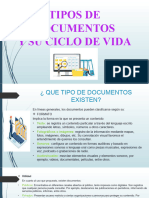 Tipos de Documentos y Ciclos de Vida