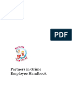 Partners in Grime - Employee Handbook - 20191008