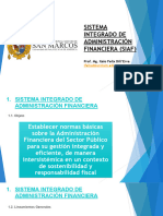 Sistema Integrado de Administracion Financiera