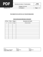 P CA E 13 Tratamiento Aceite Transformadores