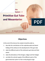 M1207: Gastrointestinal System Embryology Lecture 01: Dr. Sampath Paththinige