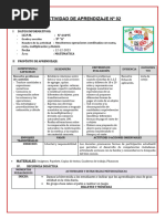 Actividad de Aprendizaje #04 14-12 Mat 5º