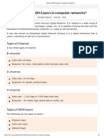 What Are ISDN Layers in Computer Networks