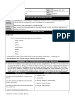 Science Lesson Plan Dec