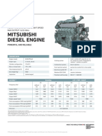 Mitsubishi Diesel Engine - S12R-PTAA2