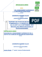 Rapport de Stage 2022-2023 Payet LL