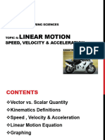 Linear Motion