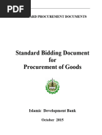 Standard - Bidding - Document - For - Procurement - of - Goods October 2015doc