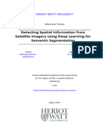 Detecting Spatial Information From Satellite Imagery Using Deep Learning For Semantic Segmentation