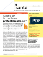 LeBonChoixSante 13 Juillet 2020 Quelle Est La Meilleure Protection Solaire SD