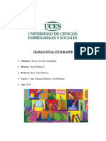 TRABAJO FINAL Teoria Politica II