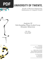 (1library - Net) Analysis of Sub Sampling Phase Locked Loop Dynamic Behaviour