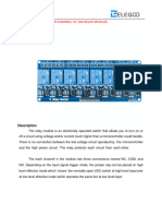 8 Channel 5V 10a Relay Module