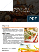 Preparaciones y Técnicas Culinarias