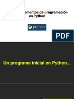 Diapositivas U2.2. Fundamentos de Programación en Python