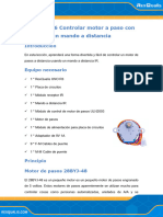 Lección 16 Controlar Un Motor de Pasos Con Un Mando A Distancia