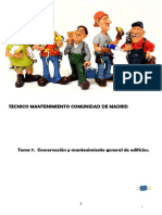 Tema 7 Conservacion y Mantenimiento de Edificios