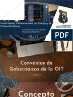 Convenios de Gobernanza de La OIT Ratificados Por Honduras