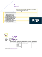 ACTIVIDAD DE APRENDIZAJE Del 20 de Abril Del 2023