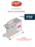 Manual de Instruções Amaciadora de Bife CAF PDF