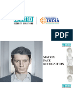 Matrix COSEC Face Recognition V1R1 Presentation