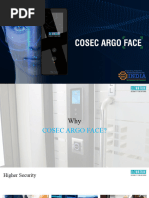 Matrix COSEC ARGO FACE Presentation