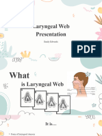 Laryngeal Web Presentation