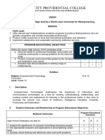 G12 E Tech - Syllabus