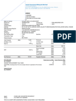 Confirmation of Purchase of Insurance: (Including Premium For Extra Coverage Whenever Is Applicable, SST and Stamp Duty)