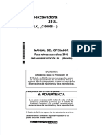 PDF Manual Del Operador 310sl