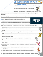 Conditional TYPE 3 Exercise