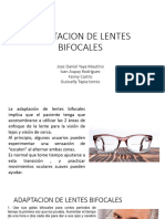 Adaptacion de Lentes Bifocales