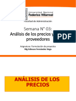 Analisis de Los Precios