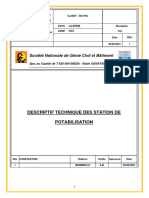 Specification Technique Des Unités de Potabilisation TEBESSA REV 01