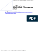 Full Download Business Data Networks and Telecommunications 7th Edition Panko Solutions Manual