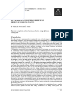 Methodology For Energy Efficient Design of Cooling Plants: International Design Conference - Design 2016