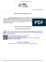 Portaria Gab - Pcpe (Dirh) Nº. 691 - 2023