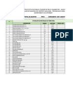 Cotizacion de Materiales - Ahuayro