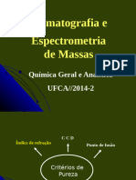 10 - 11 - Cromatografia - Espec Massas