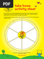 10 Minute Shake Up 2015 Activity Sheet