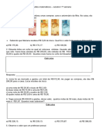 Desafios Matemáticos - Outubro - 5º Ano