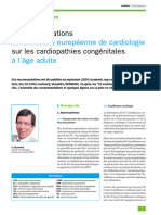 Cardiopathie Congénitale 2020