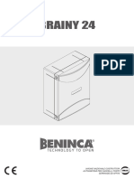 Beninca BRAINY 24V Manual