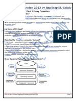 MIdterm Revision OS 2023 by Eng Ihap EL-Galaly حل