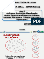 Aula 6 - Classificação Ordens 1