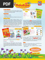 Rainbow Science Activity Book Kindergarten 1B - New Book Information (NBI)